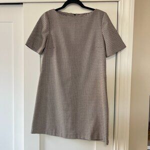 Zara Houndstooth Mini Dress